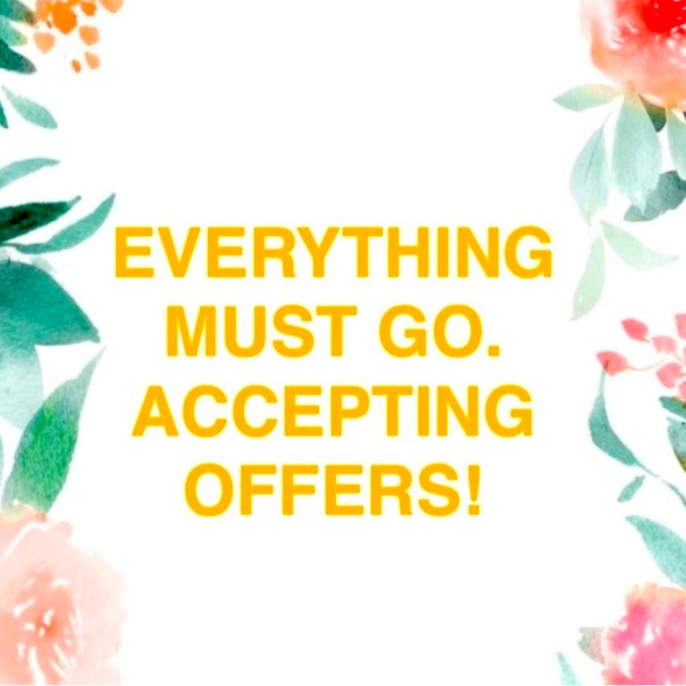 Moving sale! Make offers
